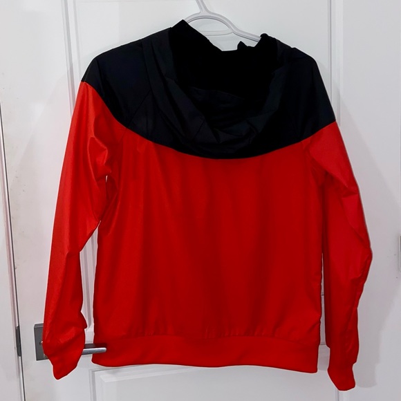 2/$99 Nike Boys Red & Black Windbreaker Jacket - Picture 5 of 5